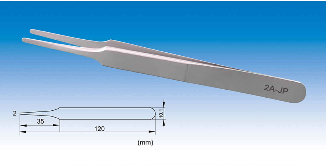 랩터치 초경질 스테인리스 고정밀 포셉 120mm