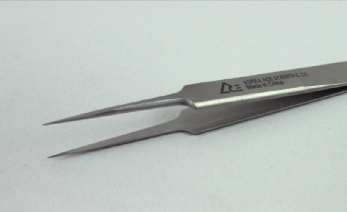 랩터치 초경질 스테인리스 고정밀 포셉 110mm