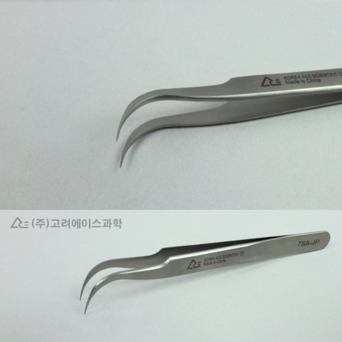 랩터치 초경질 스테인리스 고정밀 포셉 116mm