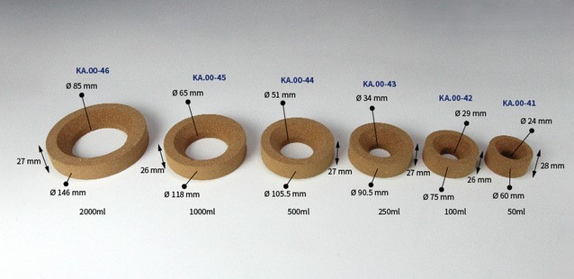 랩터치 Cork Ring Supports 콜크 받침대