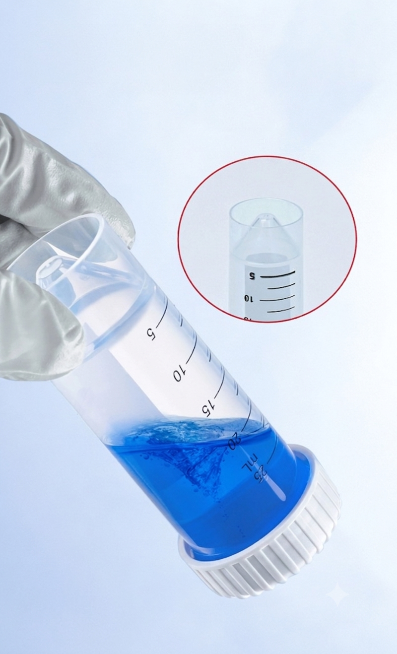 50ml Centrifuge tube self-standing sterile bulk packed